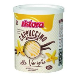 RISTORA CAPPUCCINO VANIGLIA SENZA ZUCCHERO IN LATTINA GR