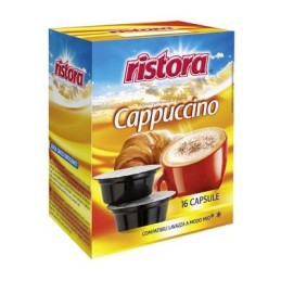 RISTORA CAPPUCCINO X16 CAPSULECOMP.MODOMIO