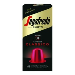 SEGAFREDO CLASSICO 10 CAPS COMPATIBILE NESPRESSO ALLUMINIO