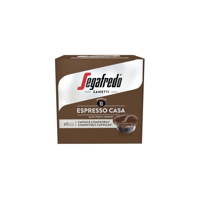 SEGAFREDO ESPRESSO CASA 12CAPSCOMPATIBILE A MODO MIO