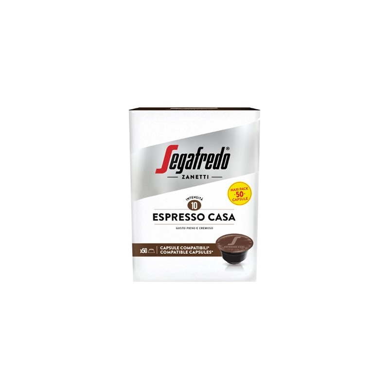 SEGAFREDO ESPRESSO CASA 50 CAPS COMPAT.DOLCEGUSTO