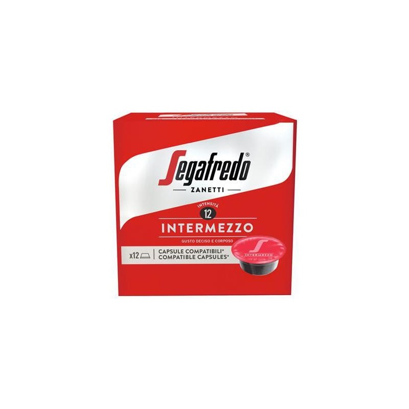 SEGAFREDO INTERMEZZO 12 CAPS COMPATIBILE A MODO MIO