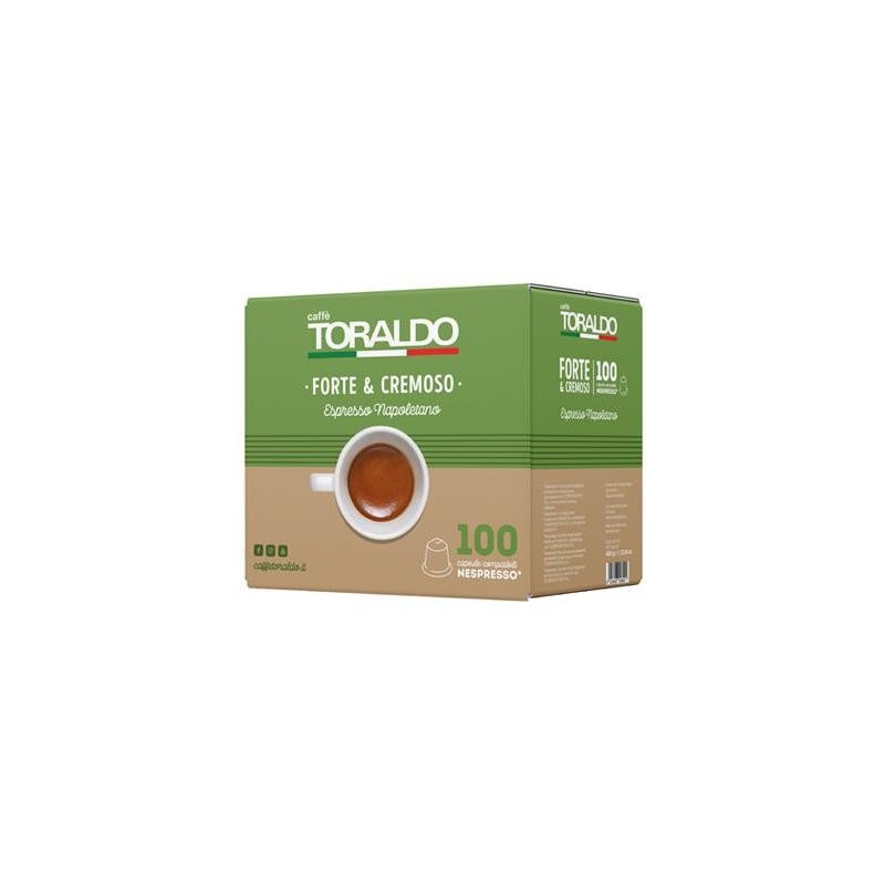 TORALDO CAFFE'FORTE&CREMOSO 100 CAPS NESPRESSO