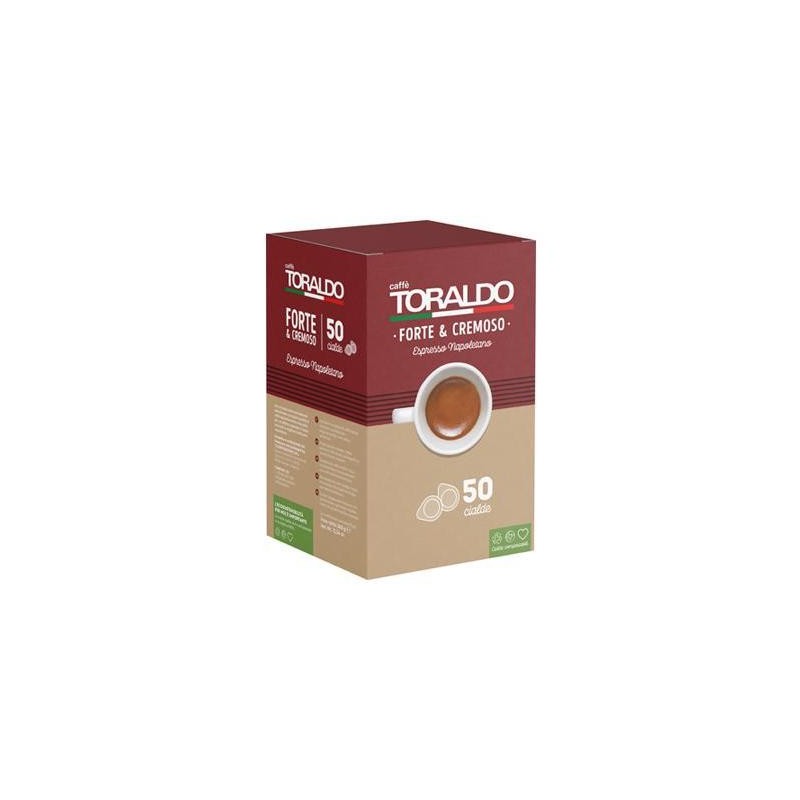 TORALDO CAFFE'FORTE&CREMOSO 50CIALDE