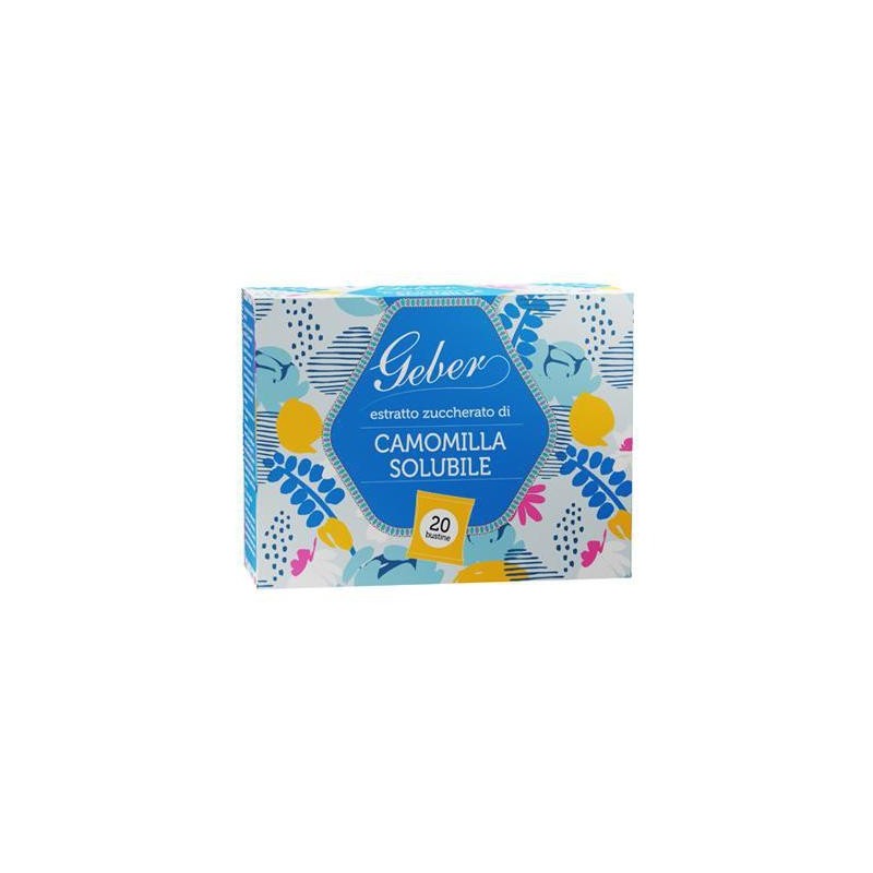 GEBER CAMOMILLA SOLUBILE 20 BUSTINE