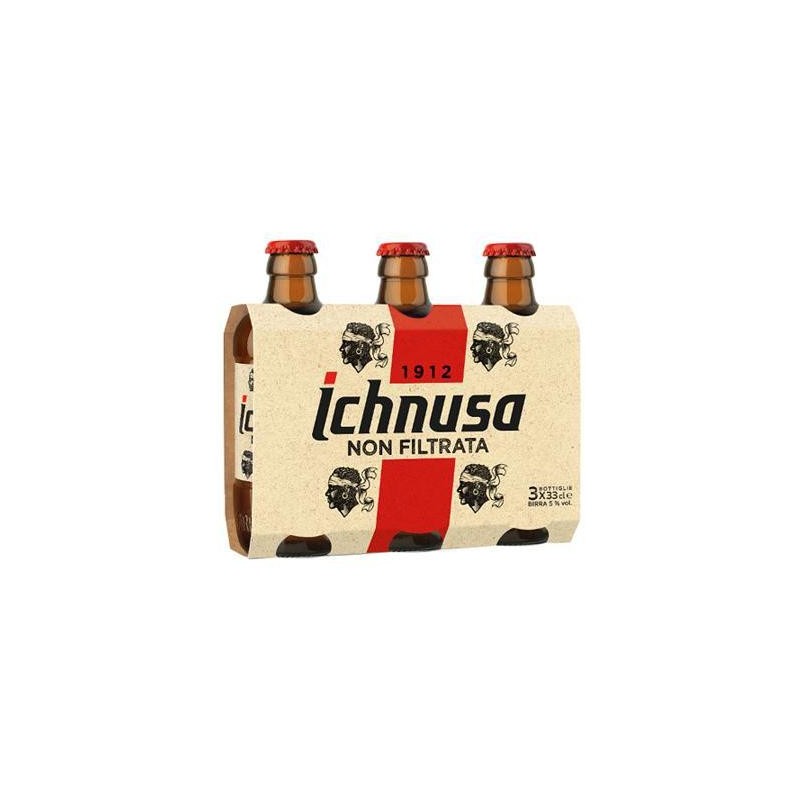 BIRRA ICHNUSA NON FILTRATA CL.33X3 5°