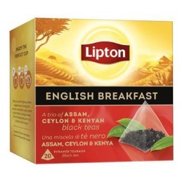 LIPTON BLACK TEA ENGLISH BREAKFAST X 20 FILTRI