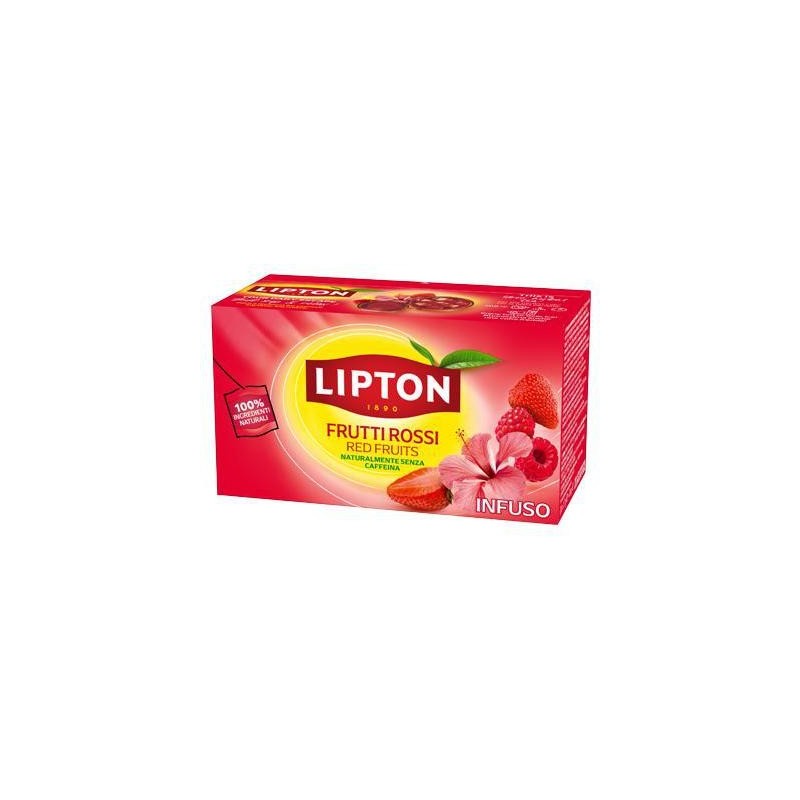LIPTON INFUSO X20F.FRUTTI ROSSI