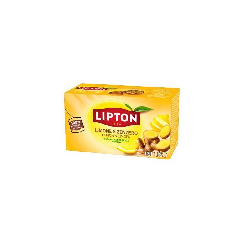 LIPTON INFUSO X20F.LIMONE&ZENZERO