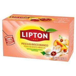 LIPTON INFUSO X20F.PESCA&IBISCO BIANCO