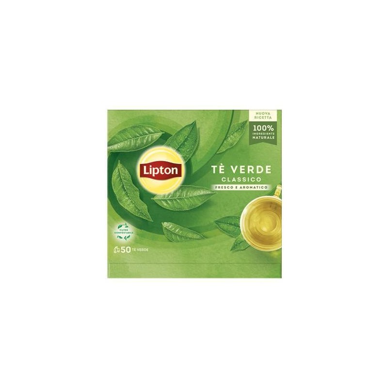 LIPTON TEA VERDE 50 FILTRI