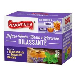 MARAVIGLIA INF.RILASSANTE MIELE MENTA LAVANDA X15F