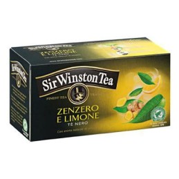 SIR WINSTON TE' NERO ZENZ./LIMONE 20 FILTRI