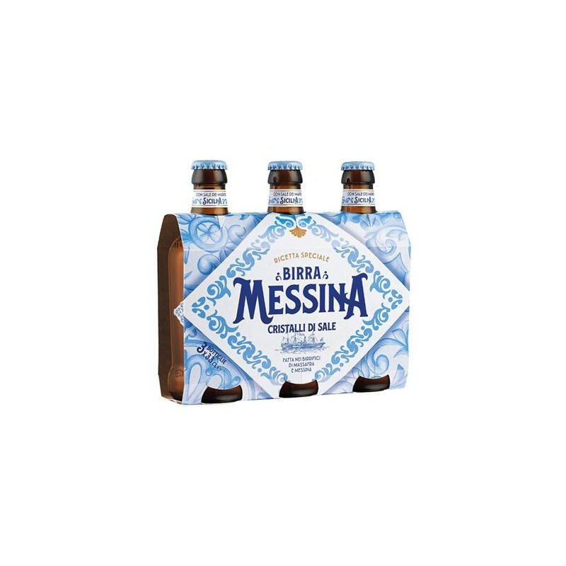 BIRRA MESSINA CRISTALLI DI SALE CL.33X3 5°