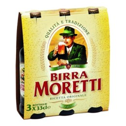 BIRRA MORETTI 3 X 33CL 4.6°
