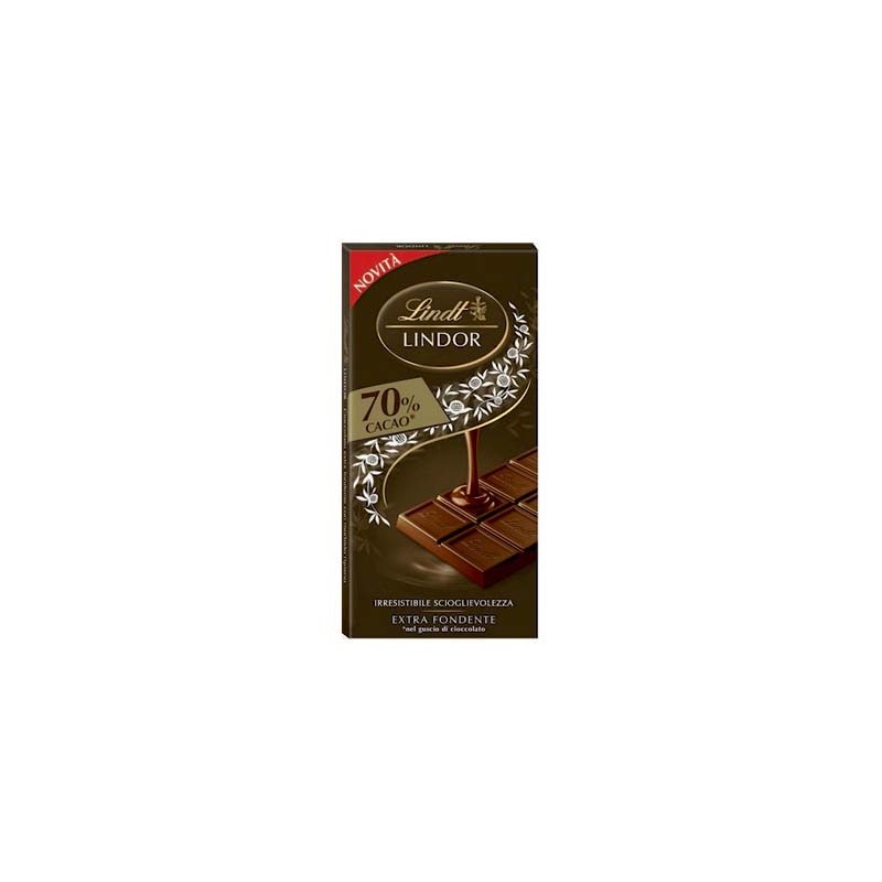 LINDOR TAVOLETTA 100GR EXTRA FONDENTE 70%