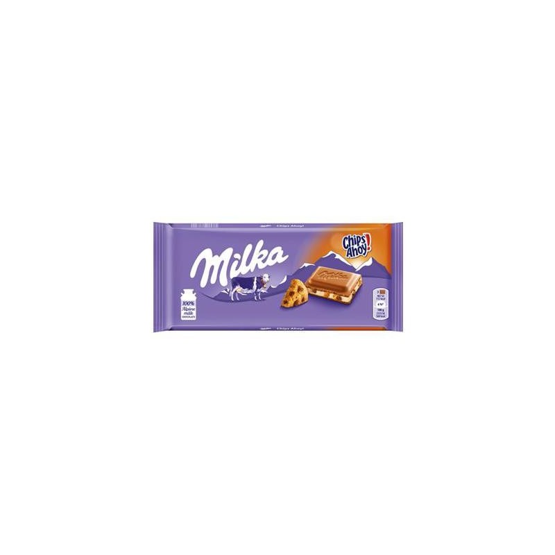 MILKA TAV. 100GR CHIPS AHOY