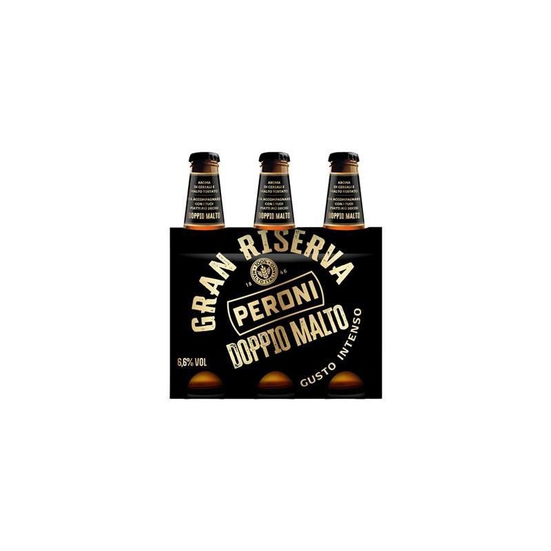 BIRRA PERONI DOPPIO MALTO 6,6°BOTTIGLIA CL.33X3