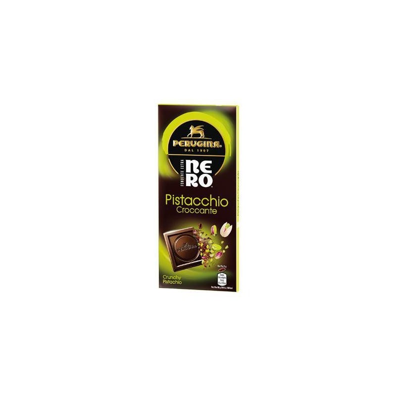 PERUGINA NERO TAVOLETTA GR.85PISTACCHIO