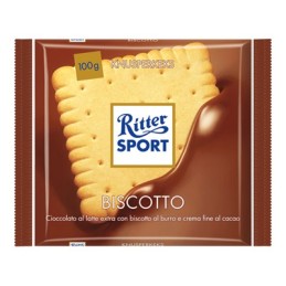RITTER 100 GR BISCOTTO