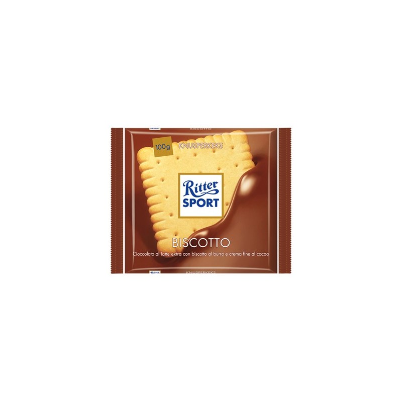 RITTER 100 GR BISCOTTO
