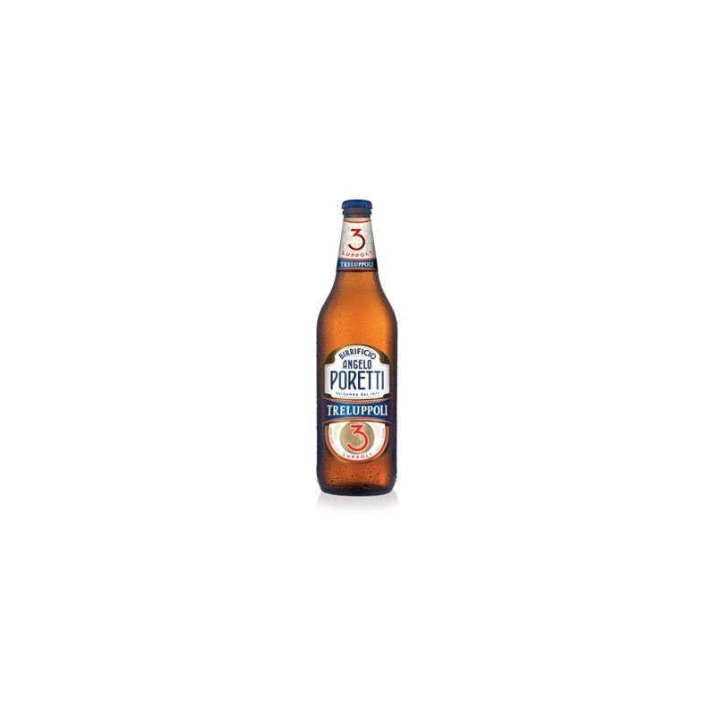 BIRRA PORETTI 3 LUPPOLI 66CL