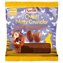SORINI 80 GR OVETTI NUTTY CRUCHY NOCCIOLA/GRANELLA CARAMELLO