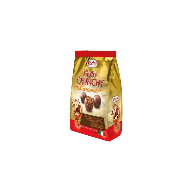 SORINI NUTTY CRUNCHY GR.200 CARAMEL