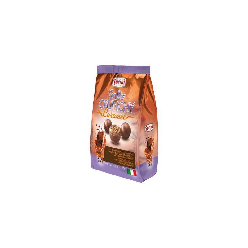 SORINI SALTY CRUNCHY GR.200 CARAMEL