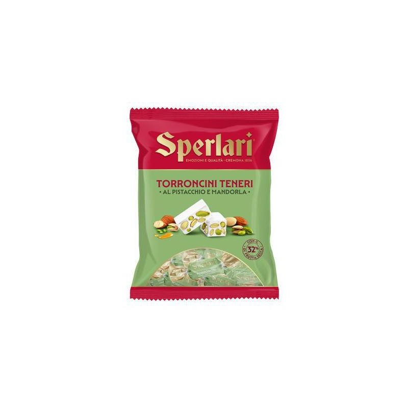 SPERLARI 117GR TORRONCINI PISTACCHIO E MANDORLA