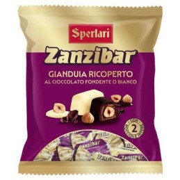 SPERLARI 117GR ZANZIBAR RICOPERTI BIANCO/FONDENTE
