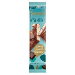SPERLARI IL SOTTILE TORRONE 110 GR RICOPERTO FONDENTE
