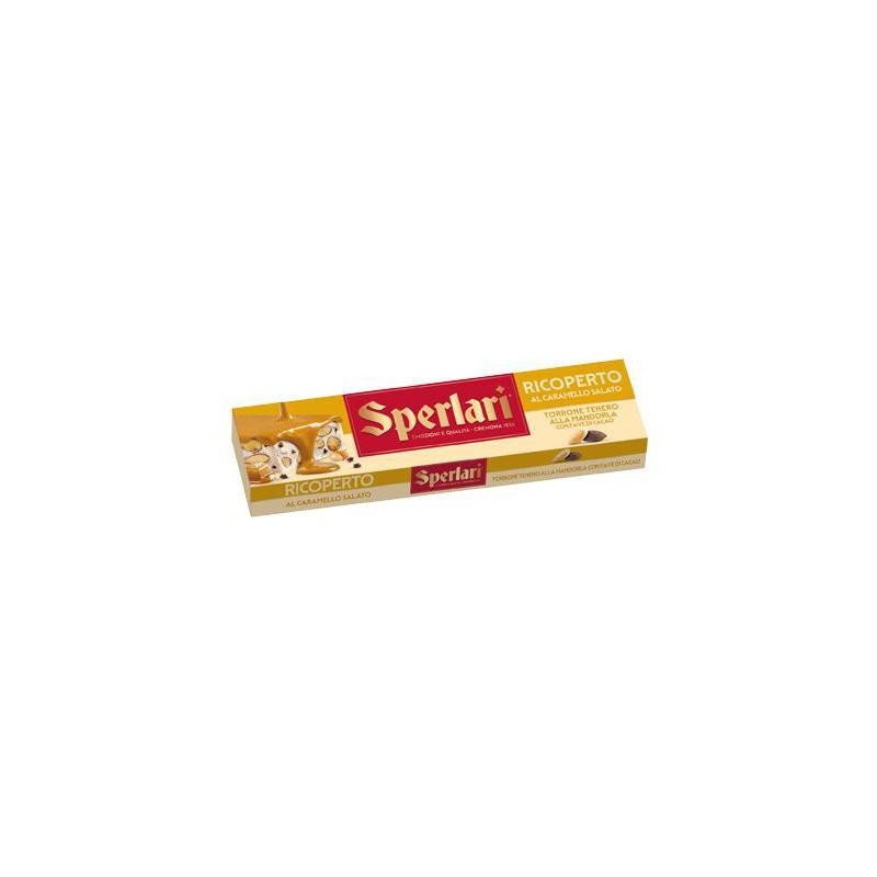 SPERLARI TENERO MANDORLA RICOPERTO CARAMEL DORE'GR.200