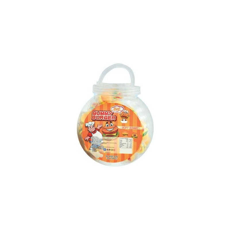 BURGER GUMMY GR8.5 X50 PEZZI