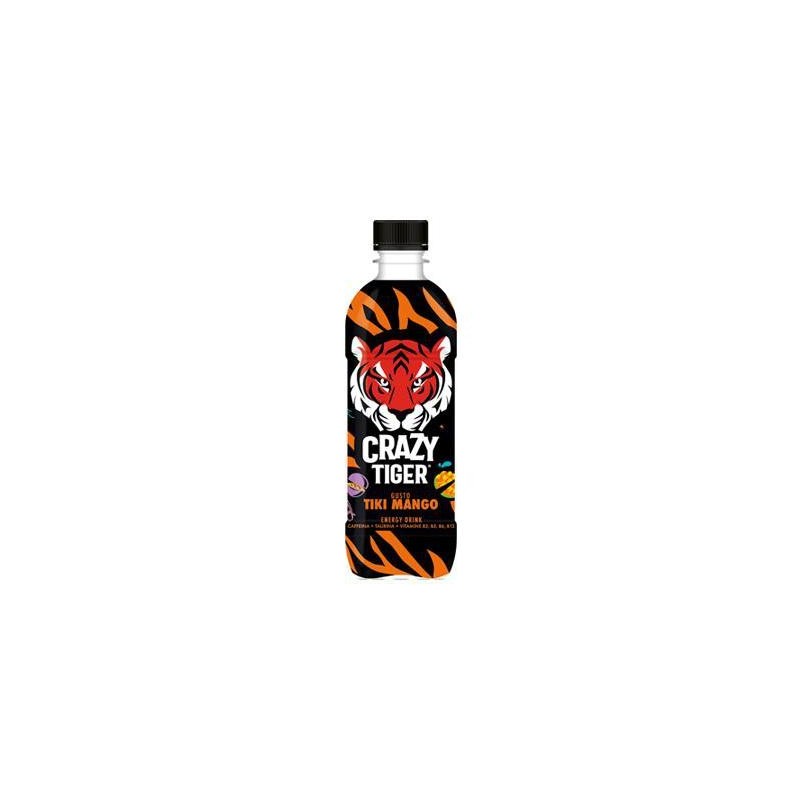 CRAZY TIGER TIKI MANGO CL.50 ENERGY DRINK PET