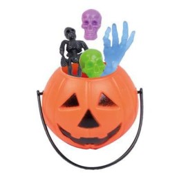 HALLOWEEN ZUCCA CON SORPRESA LUMINOSA E CARAMELLE