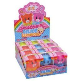 ORSACCHIOTTO FELICE LUMINOSO CON CARAMELLE