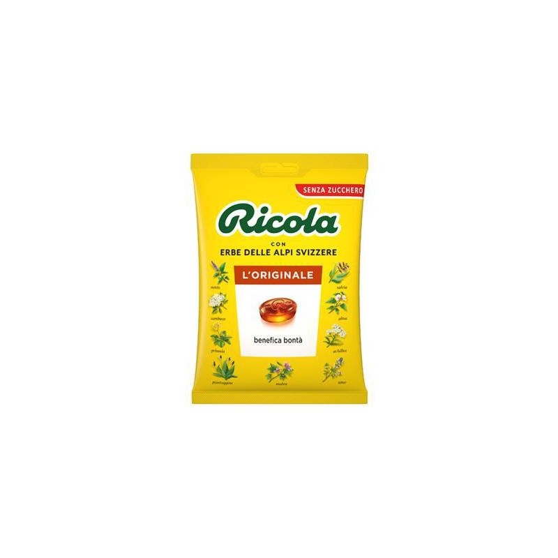 RICOLA BUSTA SENZA ZUCCHERO ALLE ERBE BALSAMICHE GR.70