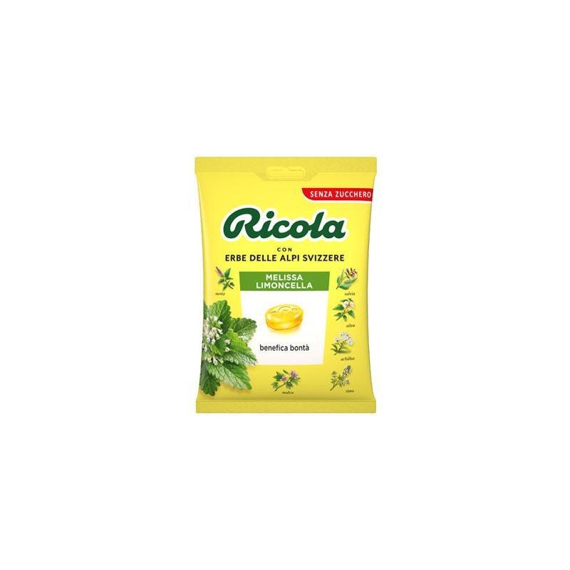 RICOLA BUSTA SENZA ZUCCHERO MELISSA LIMONCELLA 70 GR
