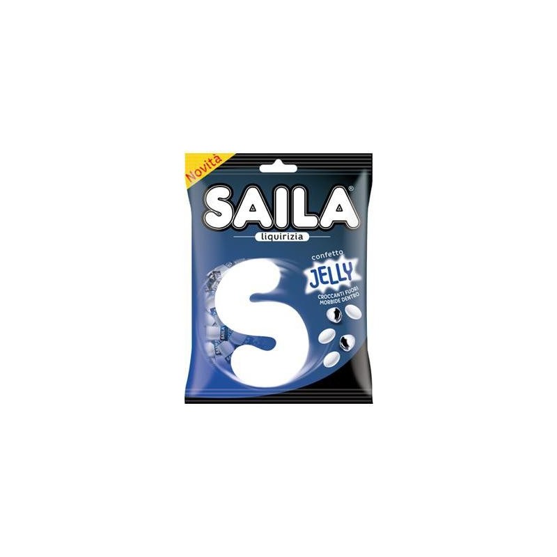 SAILA GR.75 JELLY LIQUIRIZIA CONFETTI RIPIENI BUSTA
