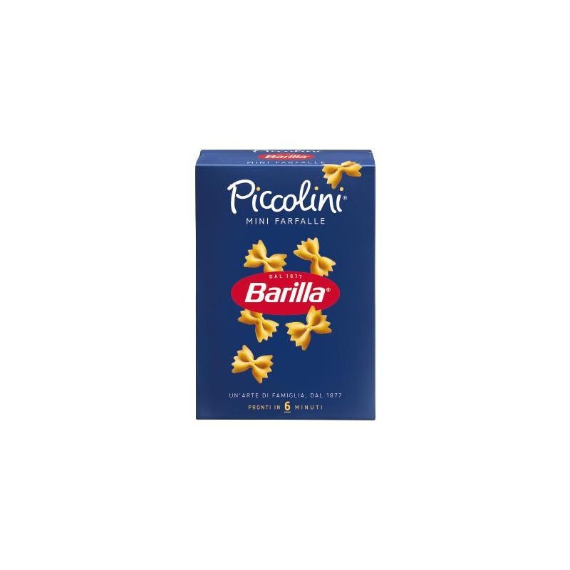 BARILLA PICCOLINI 500GR FARFALLE