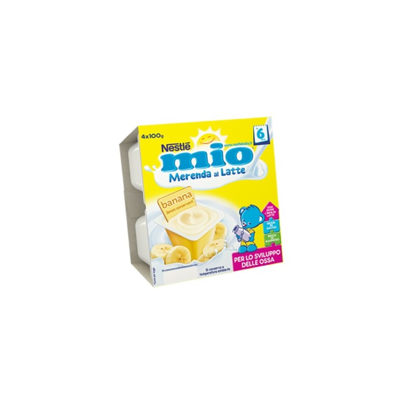 NESTLE MIO MERENDA LATTE/BANANA GR.100X4