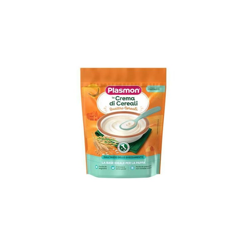 PLASMON CREMA 4 CEREALI GR.200+OS