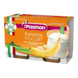PLASMON OMO FRUTTA GR.120X2 YOG/BANANANA