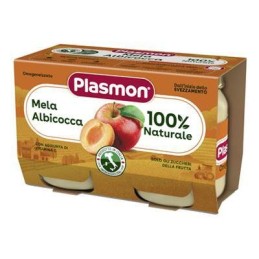 PLASMON OMO FRUTTA GR.80X2 ALBICOCCA/MELA