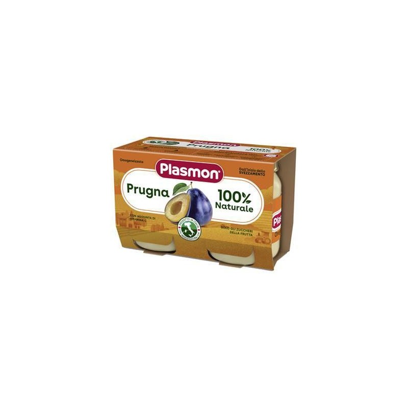 PLASMON OMO FRUTTA GR.80X2 PRUGNA