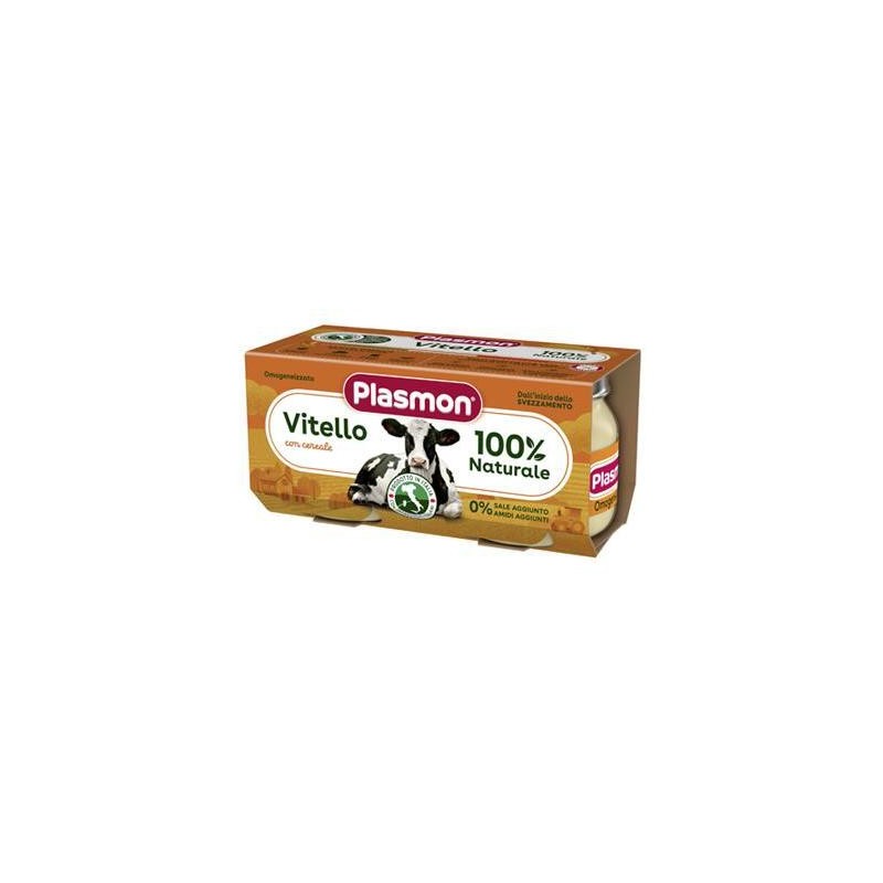 PLASMON OMOGENEIZZATO CARNE GR.80X2 VITELLO