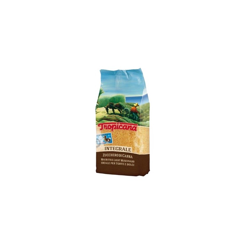 TROPICANA ZUCCHERO CANNA INTEGRALE 500 GR
