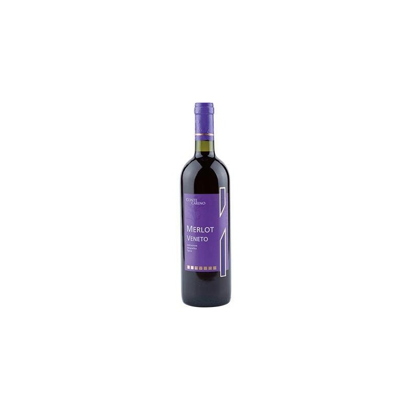 CONTE CARINO MERLOT VENETO IGTROSSO CL.75 11,5°