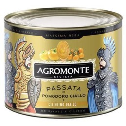 AGROMONTE PASSATA POMODORO E CILIEGINO GIALLO KG.2